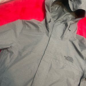 Grey North Face Jacket